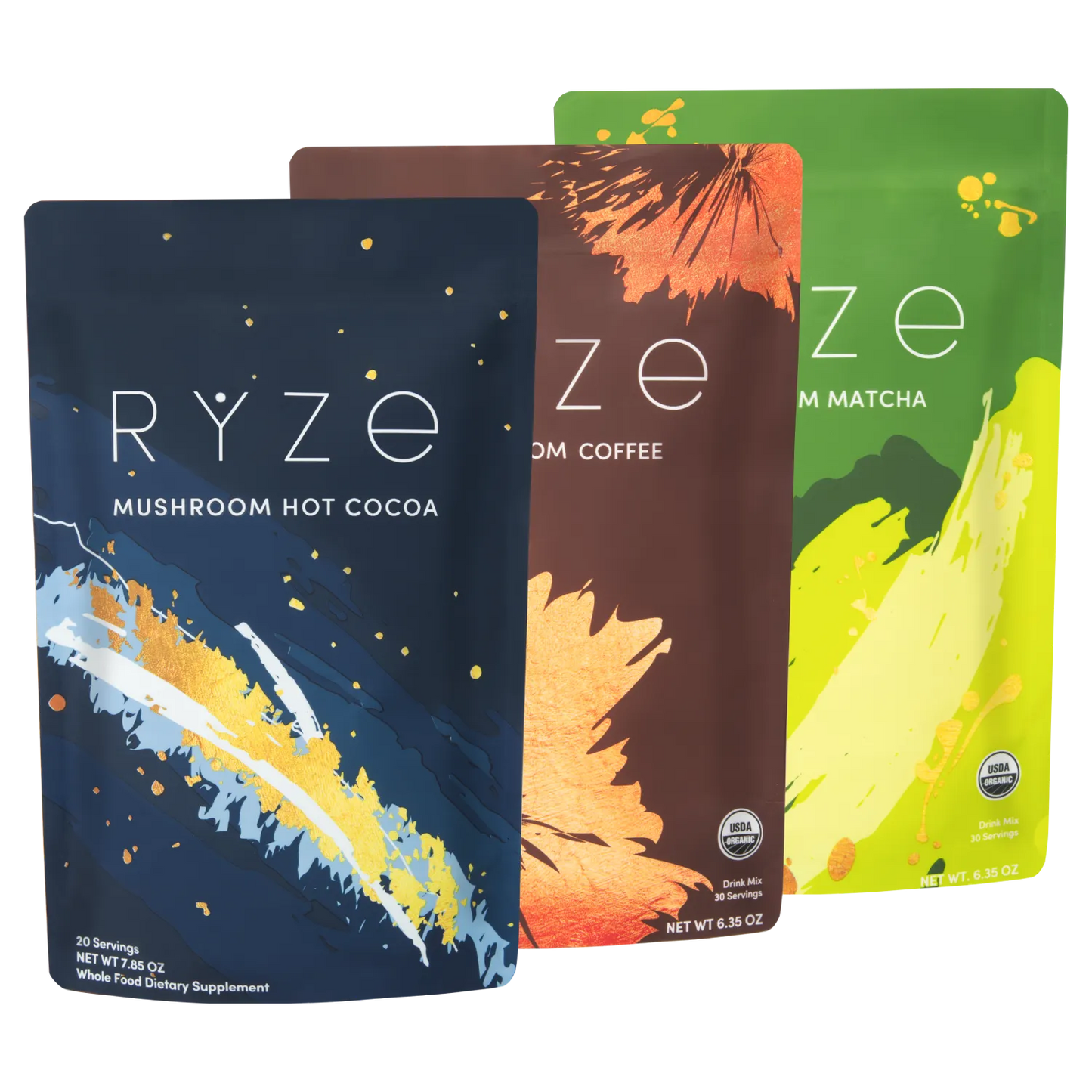 Ultimate Day + Night Bundle: Coffee + Matcha + Cocoa - 5Z6S