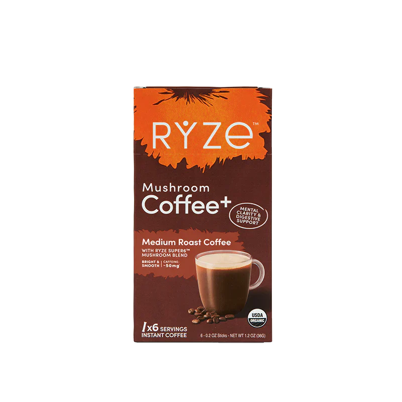 Medium Roast Mushroom Coffee Carton - 7Q7Q