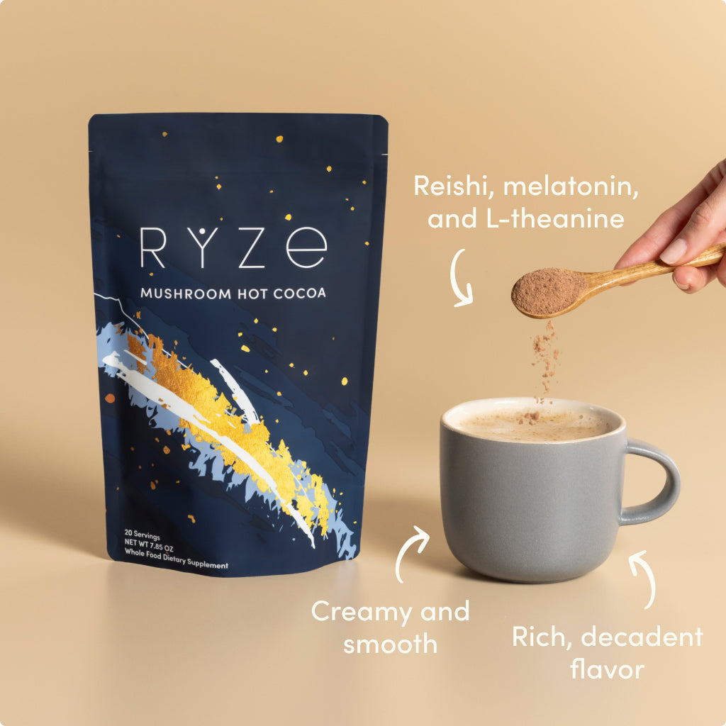 RYZE Nighttime Mushroom Cocoa Starter Bag - HD31