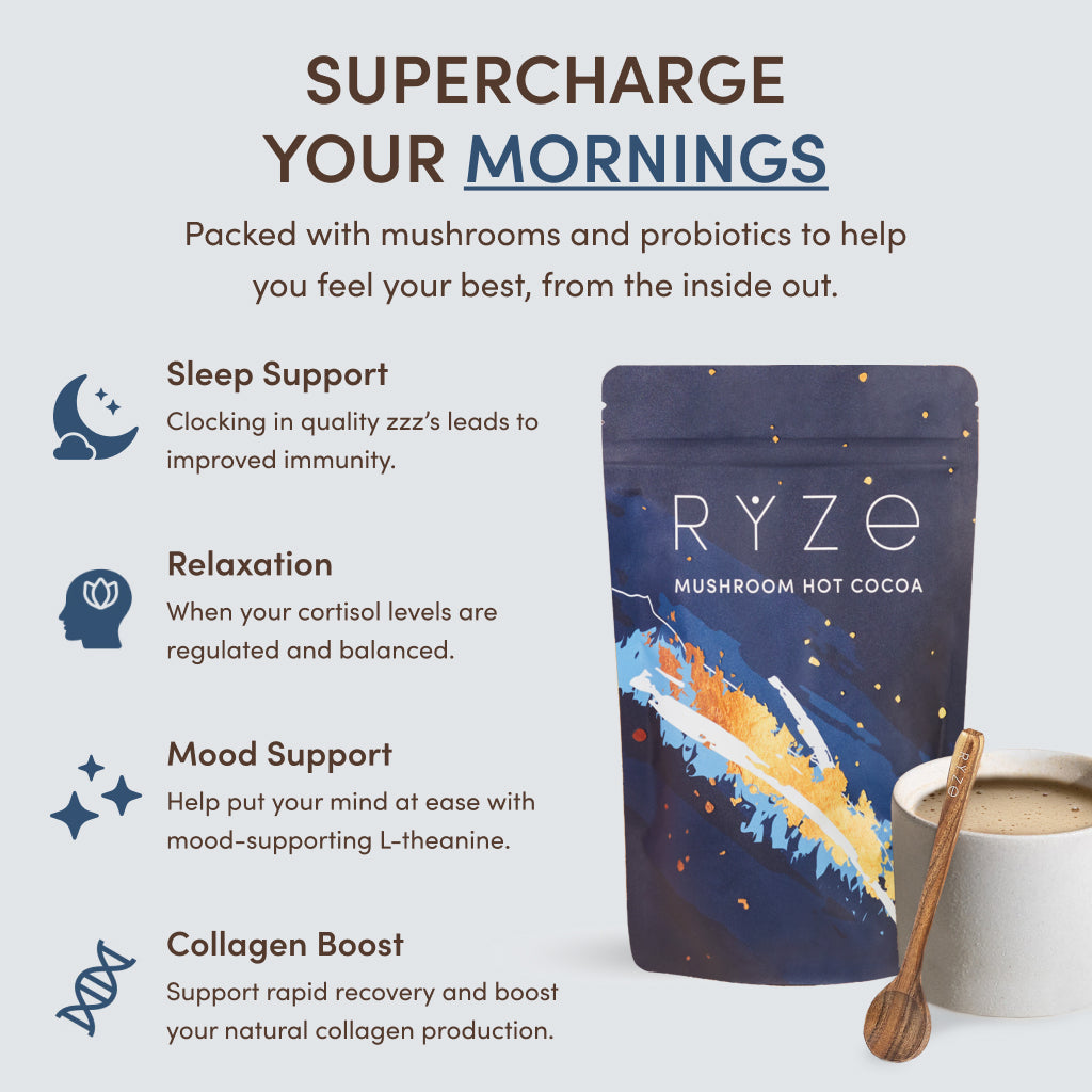 RYZE Nighttime Mushroom Cocoa Starter Bag - HD31