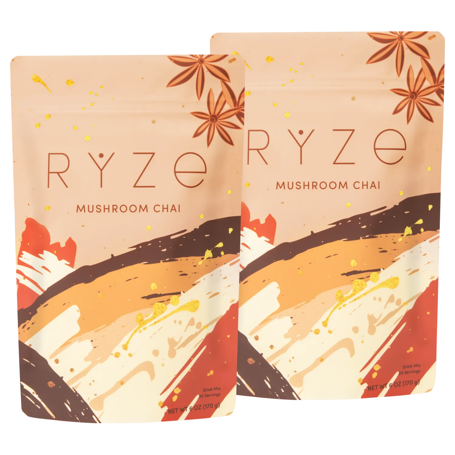 Mushroom Chai Starter Kit: 40 Servings - K95A