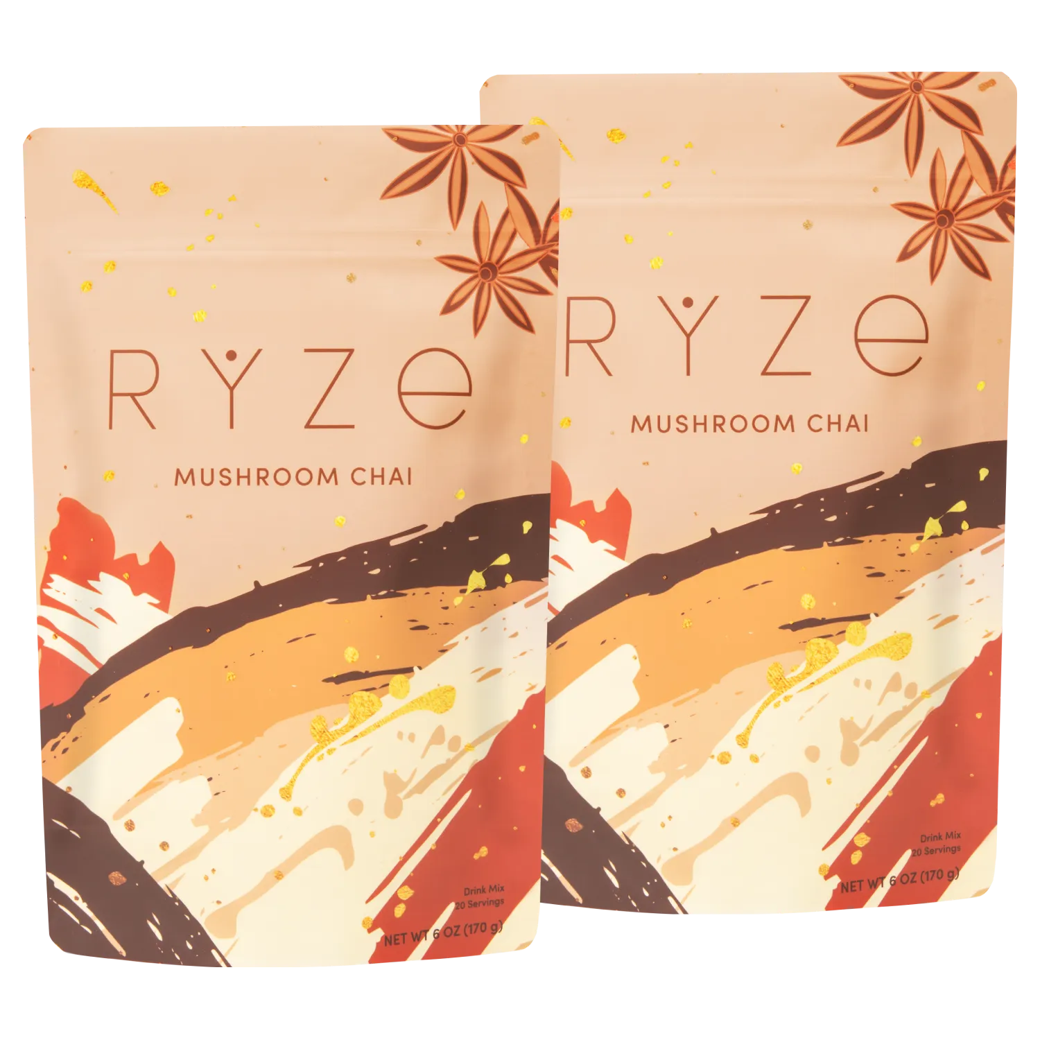 Mushroom Chai Starter Kit: 40 Servings - K95A