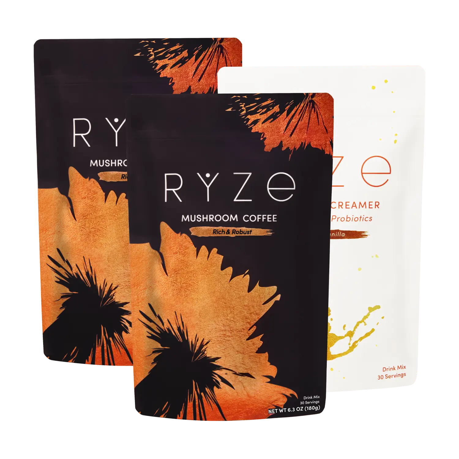 RYZE Ritual Set Dark Roast + Creamer - SL7G