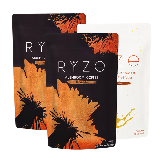 RYZE Ritual Set Dark Roast + Creamer - SL7G