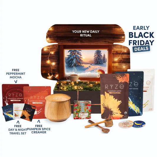 RYZE Ritual Set: Cocoa + Coffee - WFGN