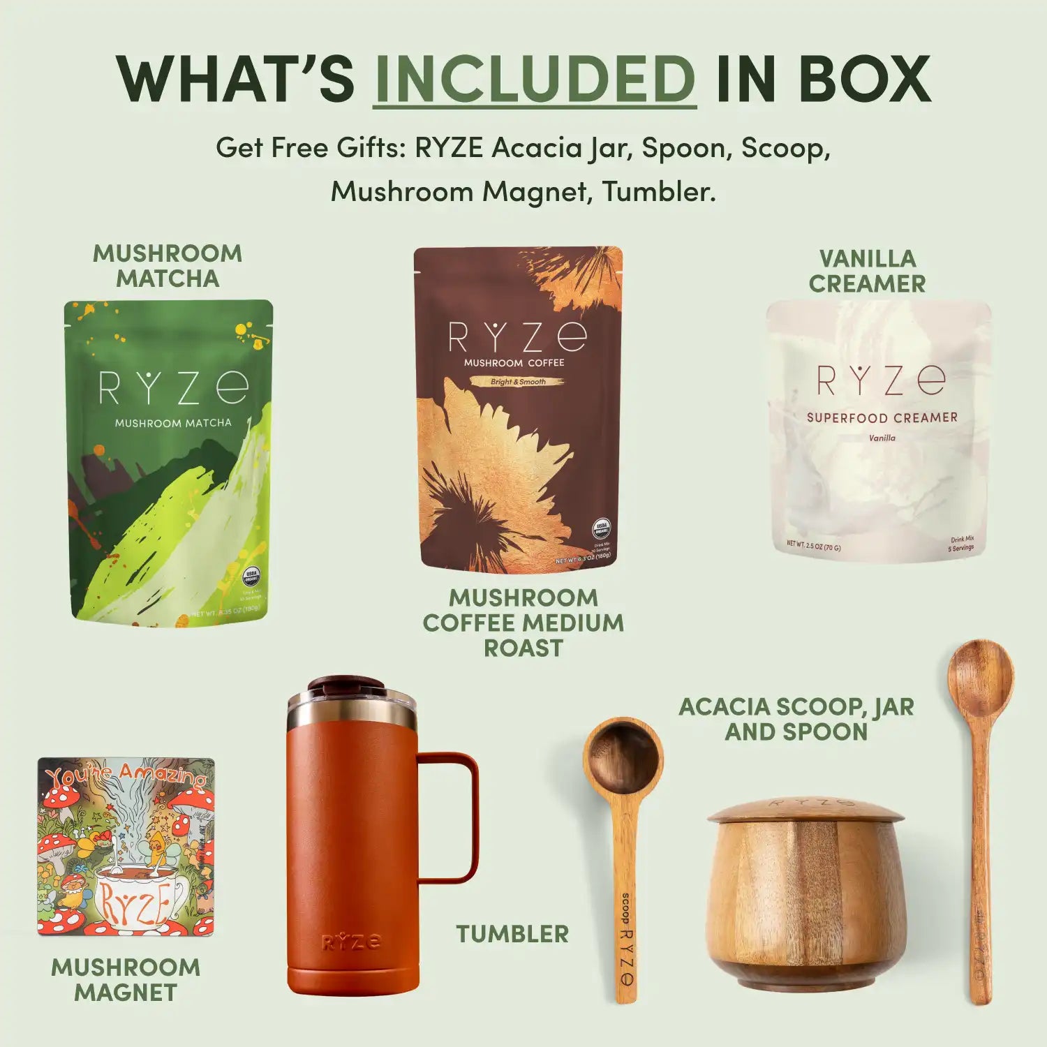 RYZE Ritual Set (Matcha + Coffee) - 9UND
