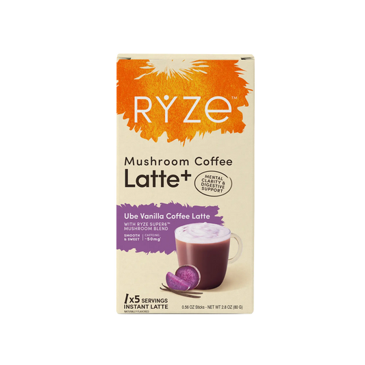 Ube Vanilla Coffee Latte Carton - T2FX