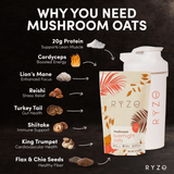 Mushroom Overnight Oats Pack (14 Servings) - CQUC