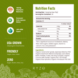 RYZE Mushroom Matcha - with 6 Organic Adaptogenic Mushrooms Grown In USA and Ceremonial-Grade Japanese Matcha - 8G5W